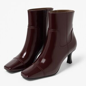 🌸SOLE SOCIETY🌸 Elegant Burgundy Ankle Boots Sz. 7 1/2